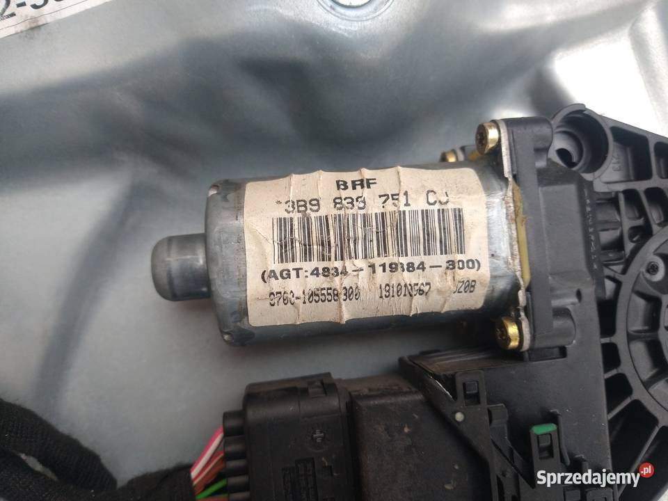 Mechanizm SzybBlacha Lewy Tył Vw Passat B5 3B9 Radziszów