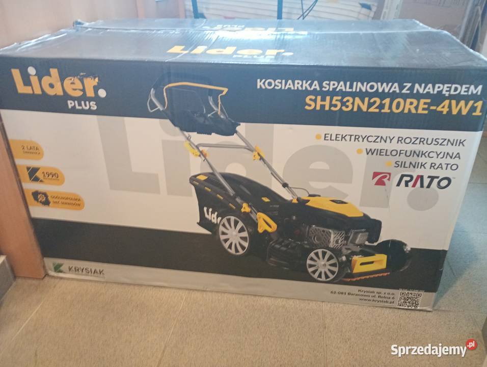 Kosiarka spalinowa Lider Plus SH53N210RE4W1 Nowa Rzeszów