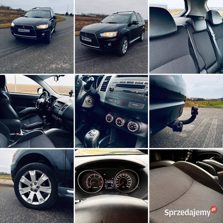 Mitsubishi Outlander II 2011 177 zadbany niski Przasnysz