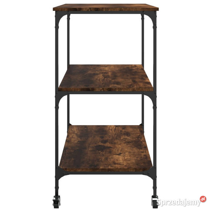 Wózek kuchenny przydymiony dąb 102x50x95