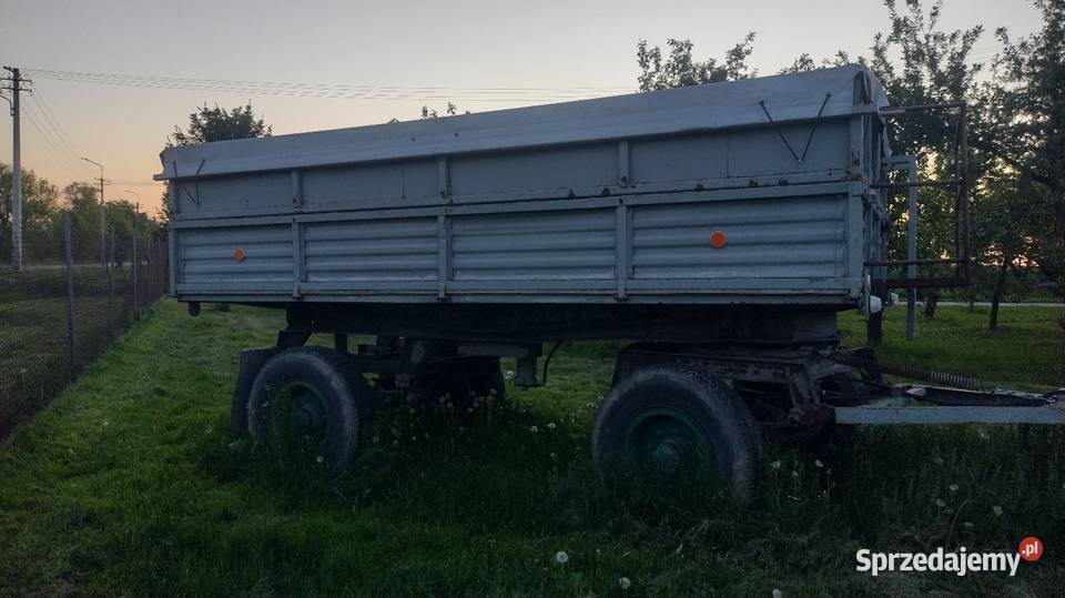 Przyczepa wywrotka rolnicza D55 tandem D47 Łosice