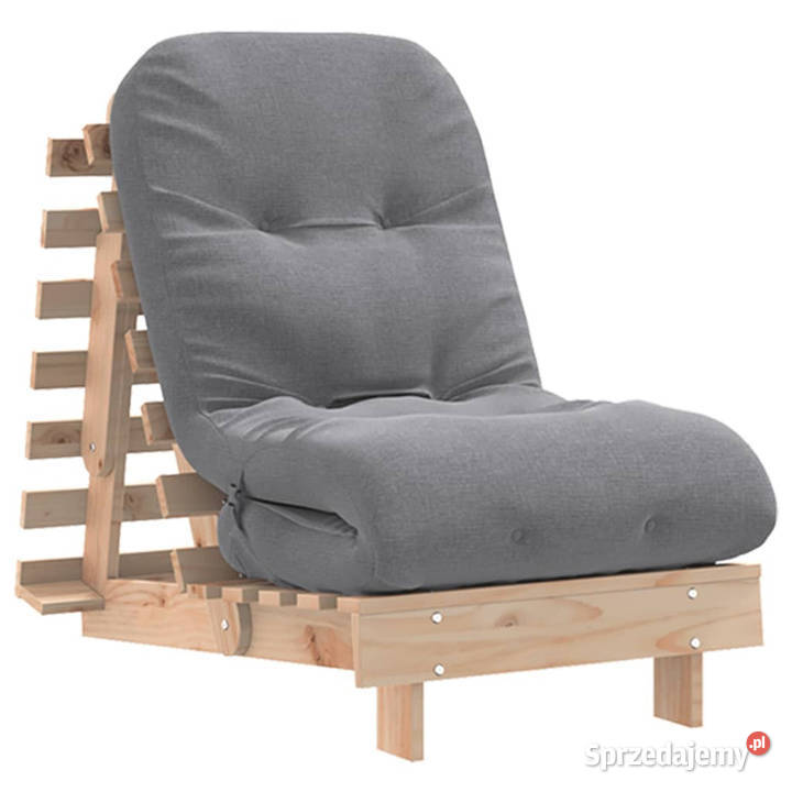 Sofa rozkładana futon z materacem 60x206x11 Pozostałe Warszawa