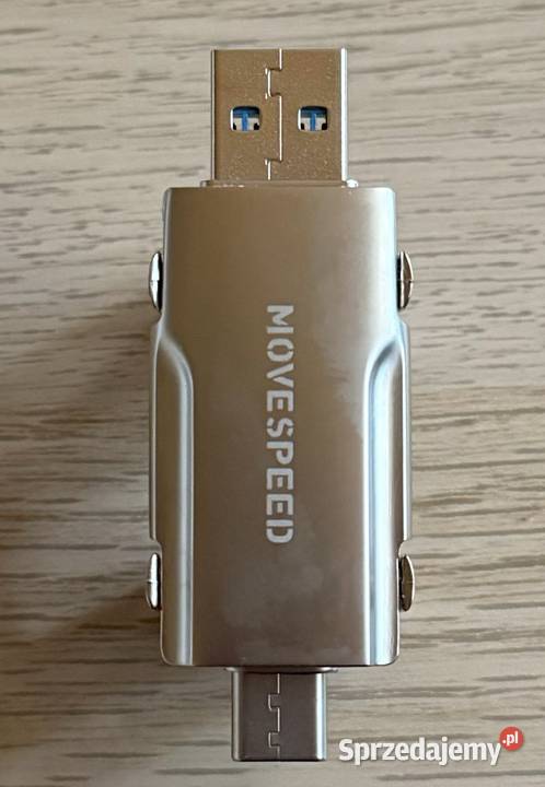 Szyfrowany pendrive SSD 512GB USB 32 USBC odcisk Pojemność 64GB+ Białystok