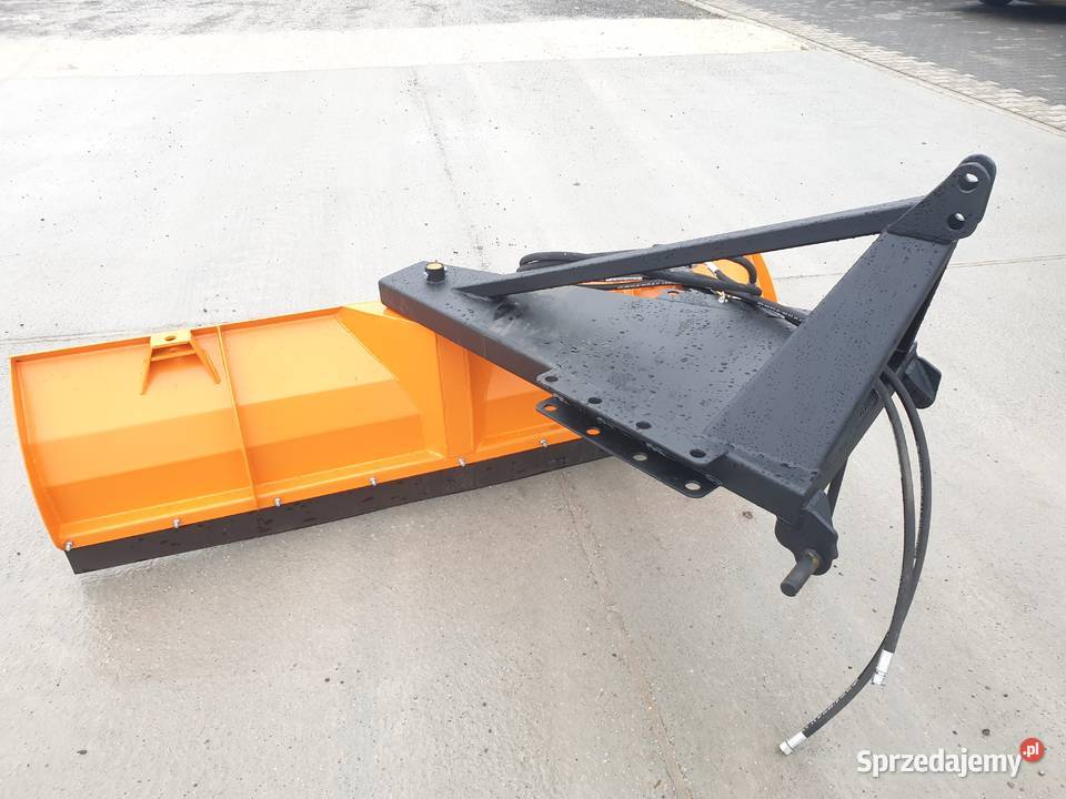 Pług do śniegu na tyłOBROTOWY 360 stopni do
