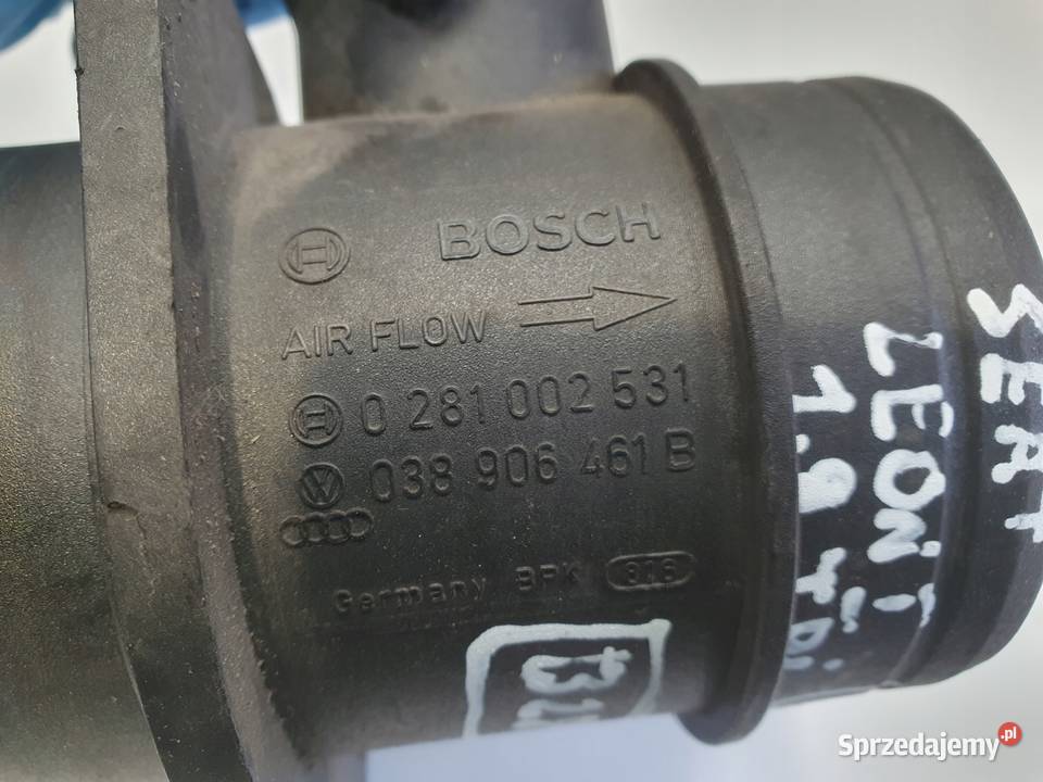 PRZEPŁYWOMIERZ Seat Leon I 19 TDI POWIETRZA Rudka