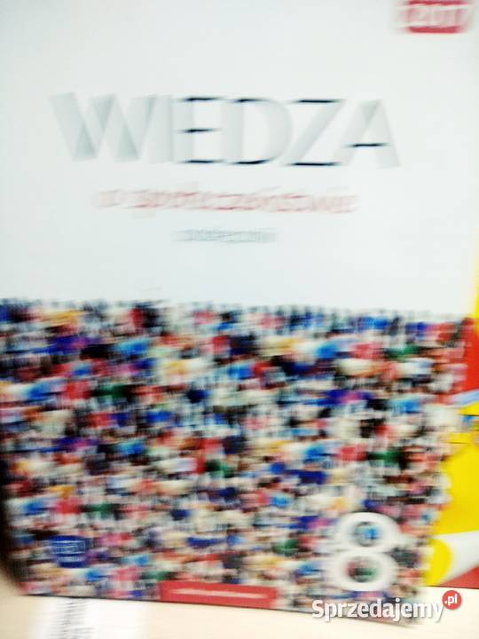 Wiedza o społeczeństwie 8 WSiP antykwariat mazowieckie Warszawa
