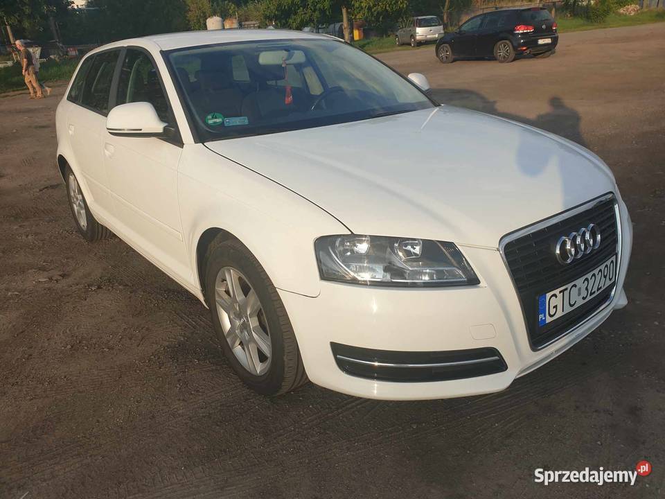 Audi A3 II 8P 14T 2009 144 SPORTBACK kujawsko-pomorskie Chełmno sprzedam
