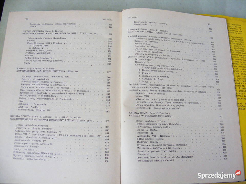 Zarys dziejów religii Keller Dzieje papiestwa sprzedam