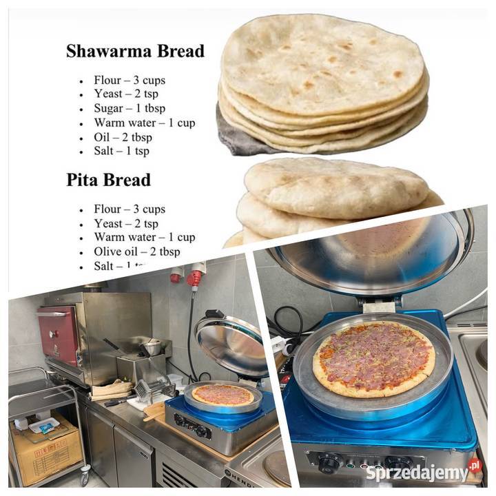 PIEC PŁYTOWY DO PIZZY LAWASZ TORTILLA Katowice