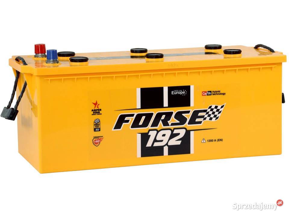 Akumulator Westa Forse 192Ah1350A ciężarowe Motoryzacja Tarnów