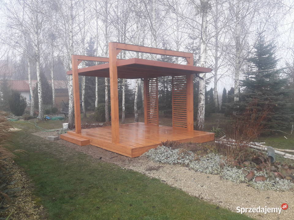 Altany nowoczesne podwieszany dach altana Wąchock