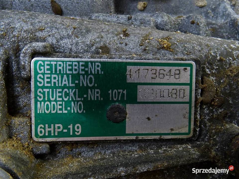 SKRZYNIA BIEGÓW BMW E84 6HP19 20 143 0915 osobowe Skrzyni biegów sprzedam