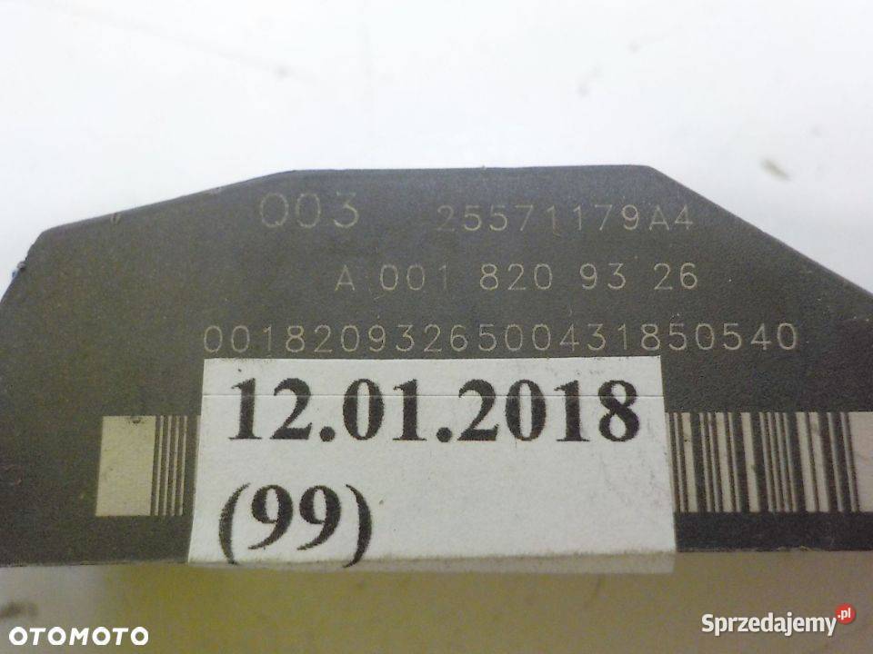 CZUJNIK UDERZENIOWY MERCEDES W211 W219 W171 Nowy Tomyśl
