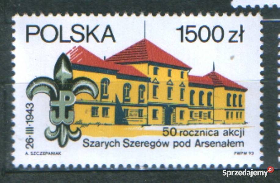 Zn 3286 9Pw 90 3321 1993 Filatelistyka