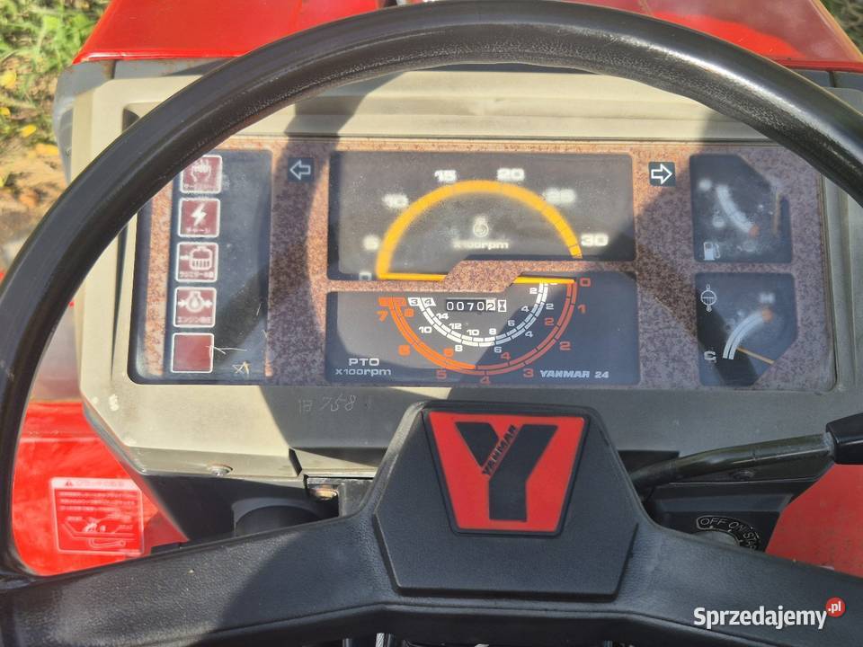 Traktorek traktor YANMAR F175D 17 44 Małuszyn sprzedam