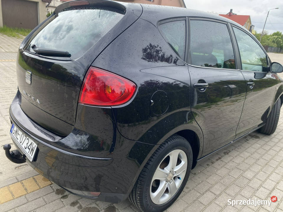 Seat Altea Mocna benzynaCLIMAtronicparktronik czarny Wejherowo