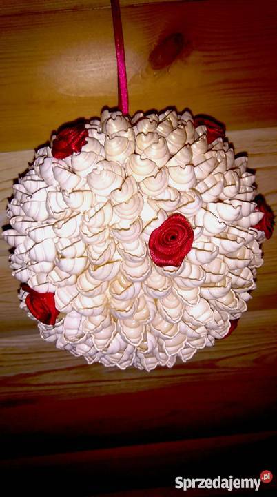 Bombka z makaronu Rękodzieło