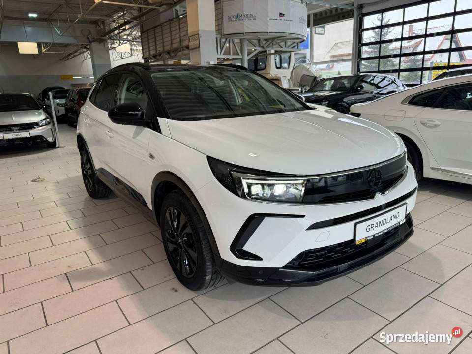 Opel Grandland GS Light 12 Turbo 130 automat AT8 biały Opel warmińsko-mazurskie sprzedam