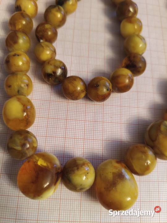 Naszyjnik Bursztyn Vintage podlaskie Białystok