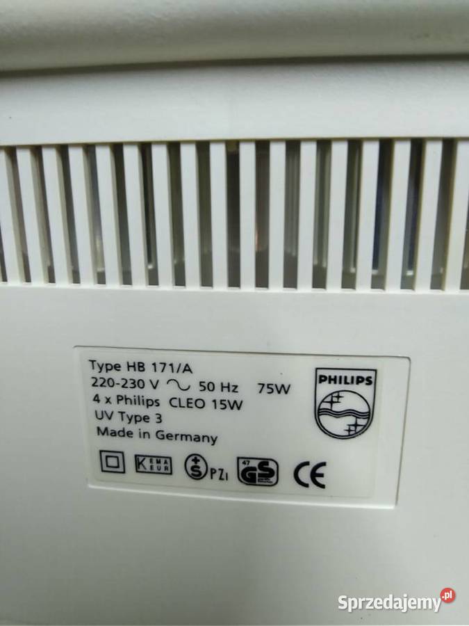 Solarium domowe Philips Zdrowie i Uroda Iława