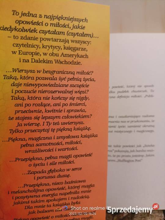 Sendker książki Sztuka słyszenia bicia serca Warszawa