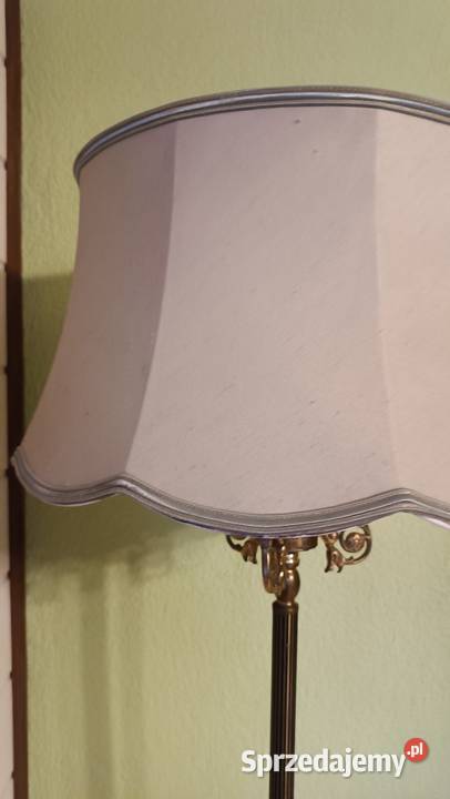 Lampa podłogowa mosiężna Goleniów