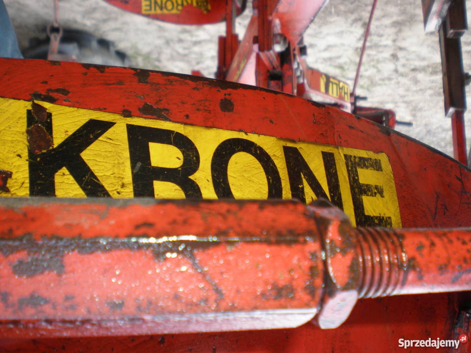 pług 3 skibowy obracany krone Rolnictwo Tomaszów Lubelski