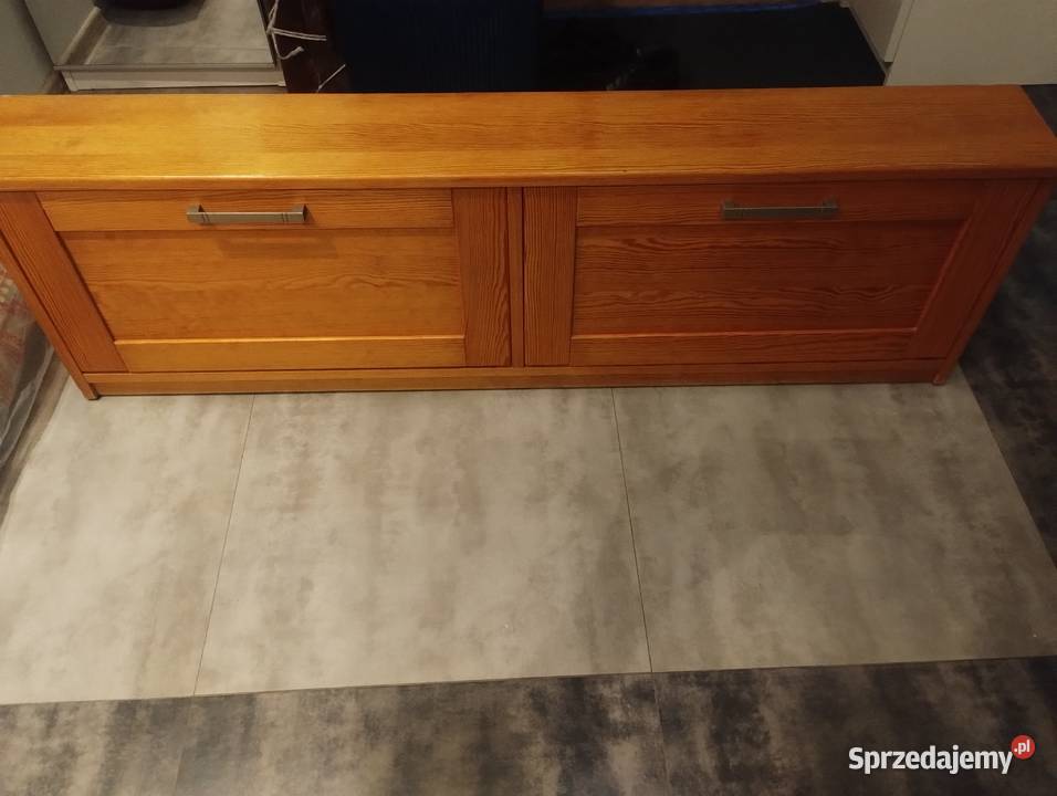Szafka na buty z litego drewna sosnowego wąska mazowieckie Warszawa