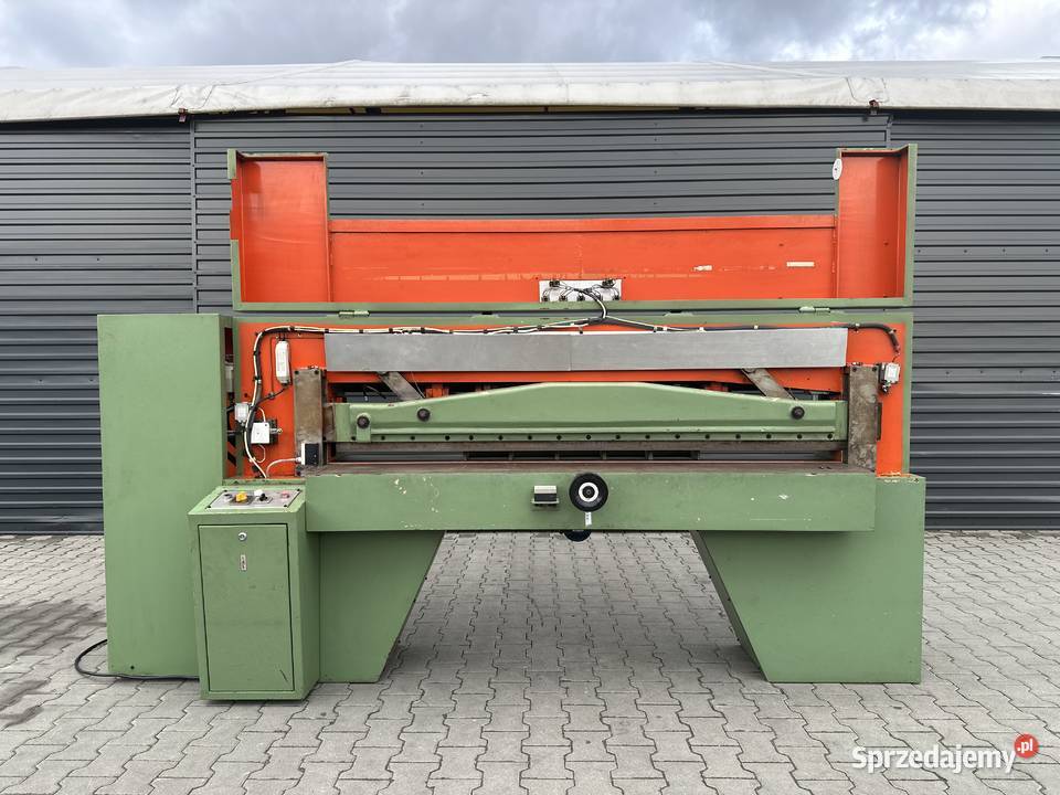 Gilotyna hydrauliczna MONGUZZI tro 2050 1272 Łabuńki Pierwsze
