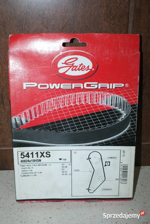 5411XS GATES PASEK ROZRZĄDU FIAT LANCIA 108 MP Białobrzegi