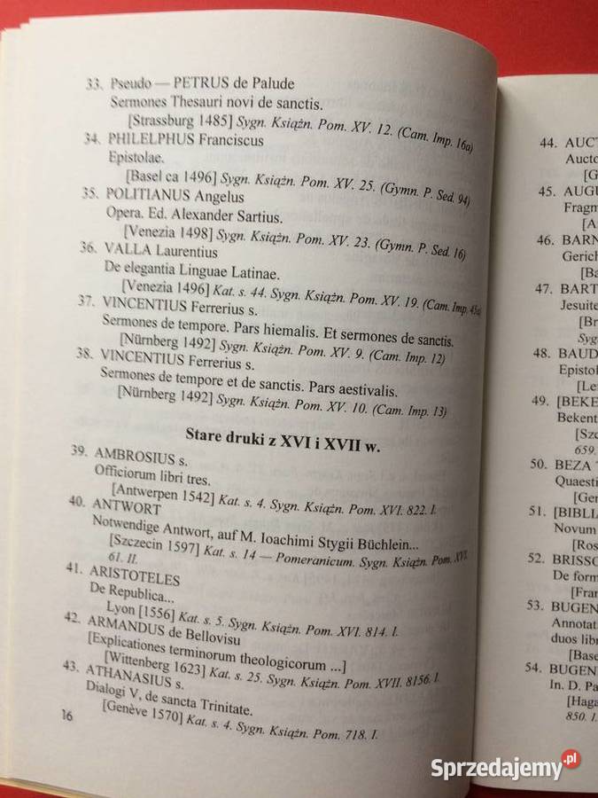 381 Biblioteka Książąt Pomorza Zachodniego Szczecin sprzedam