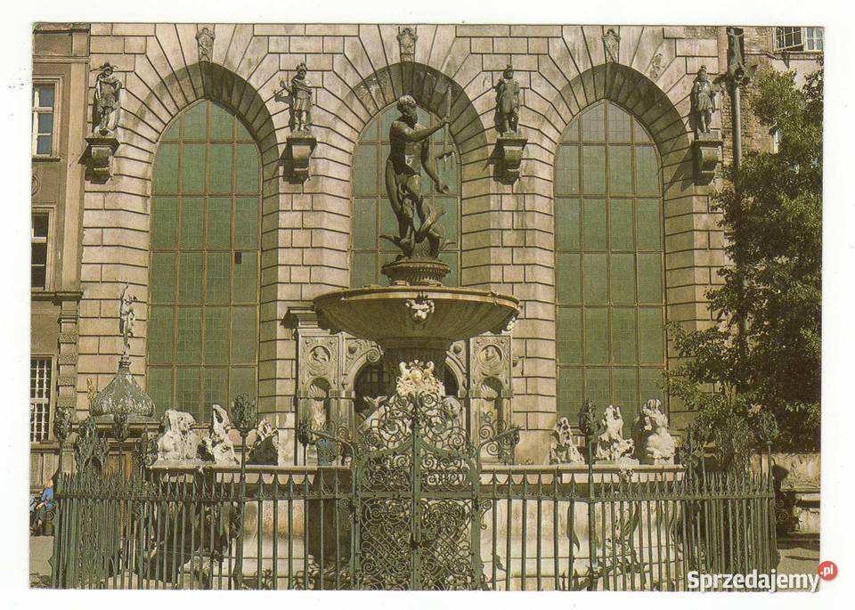 GDAŃSK FONTANNA NEPTUNA 1 Krynki