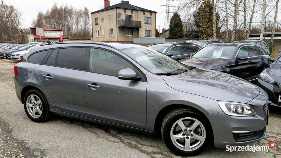 Volvo V60 20D4120OPŁACONY Bezwypadkowy ESP śląskie Częstochowa