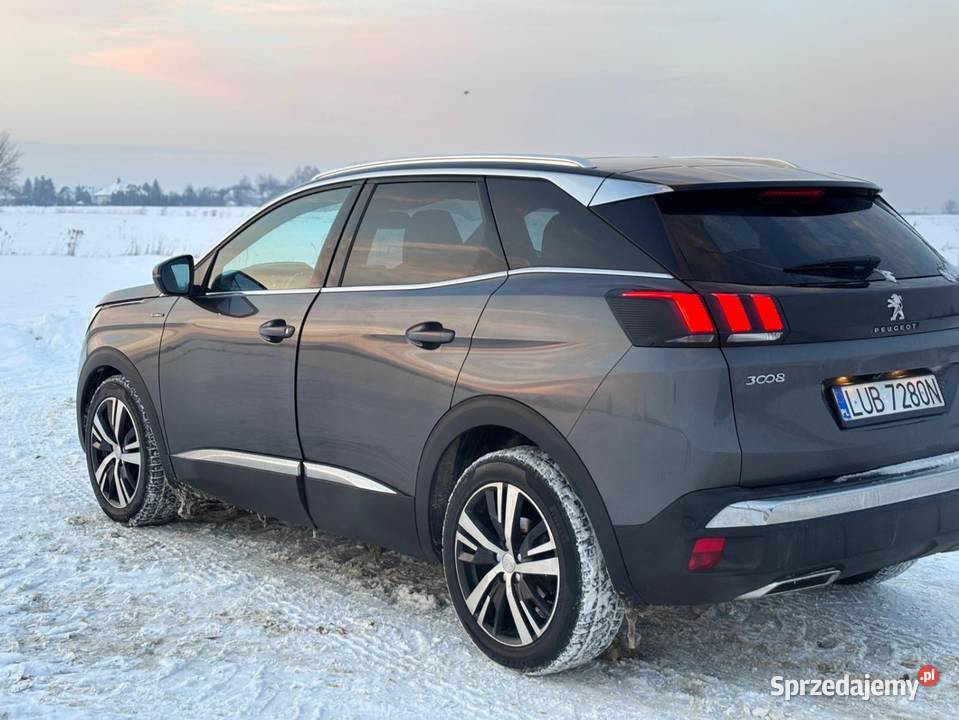 Peugeot 3008 16 Diesel 2017 GT LINE lubelskie Niemce sprzedam