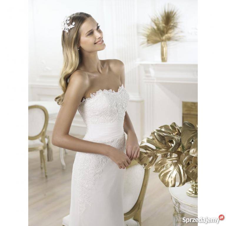 suknia ślubna PRONOVIAS Lambina 3436 Kraków