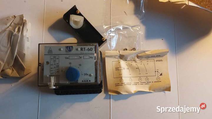 Elektromechaniczny czasowy przekaźnik RT60 Refa Dąbrowa Górnicza