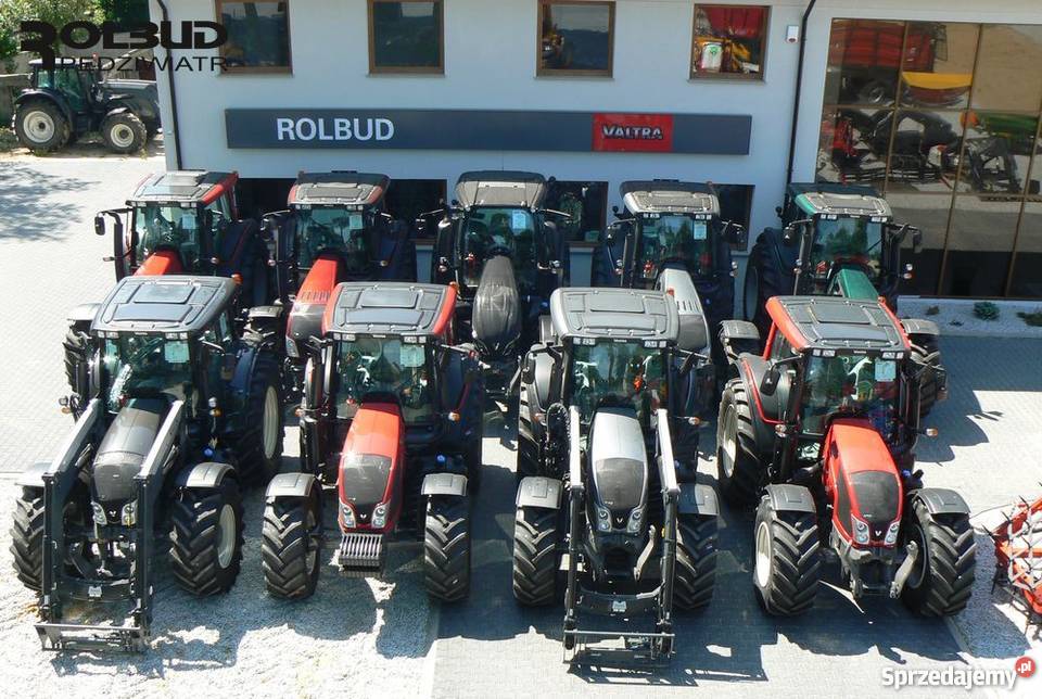Ciągnik Valtra T133 HiTech maszyna Głuchów
