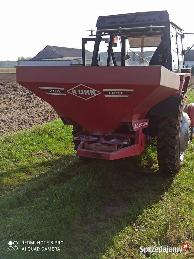 Rozsiewacz KUHN ZSA 800 renowacji Paprotnia