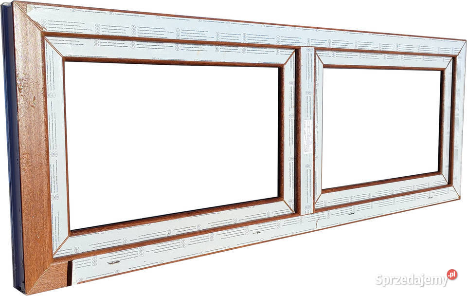 OKNA KacprzaK OKNO PCV 176X63 NOWE ZEW ZŁOTY DĄB 63cm Siedlce