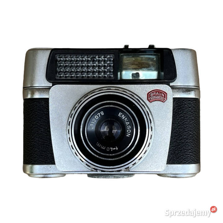 Aparat fotograficzny Braun Nornberg Paxette Warszawa
