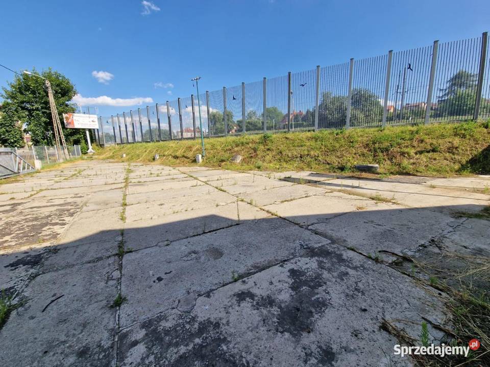 Do wynajęcia ogrodzony i utwardzony plac w Jaśle Jasło