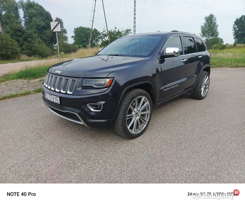 Jeep grand Cherokee wk2 57 HEMI lpg lift łopatki zmiany biegów Suwałki