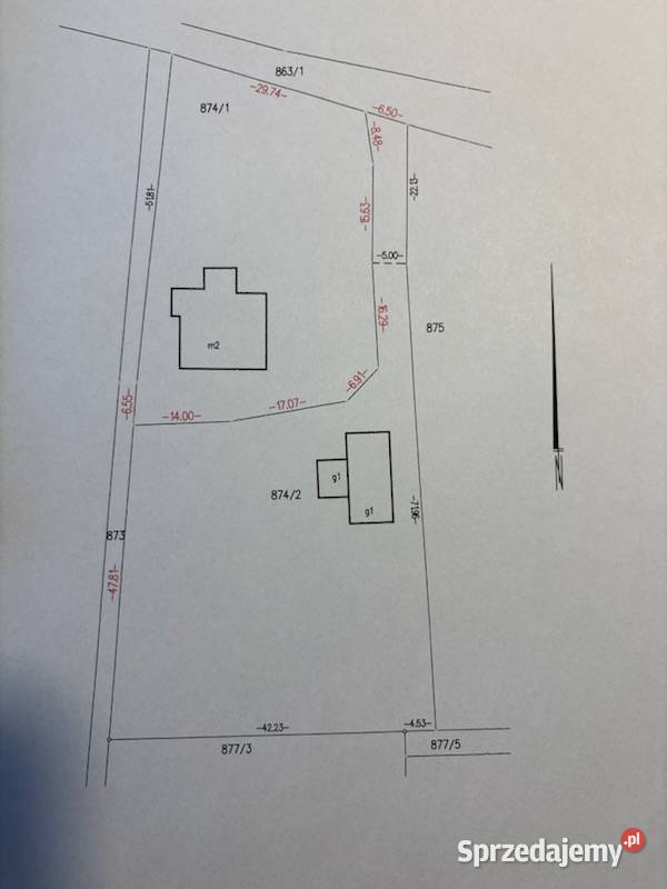 Działka z zabudowaniami 2380 m świętokrzyskie Włoszczowa