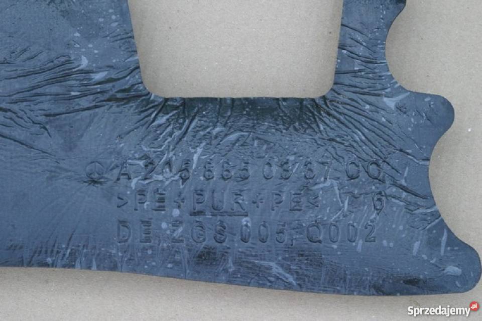 MERCEDES C KLASA W205 WYGŁUSZENIE BŁOTNIKA Bieleń sprzedam