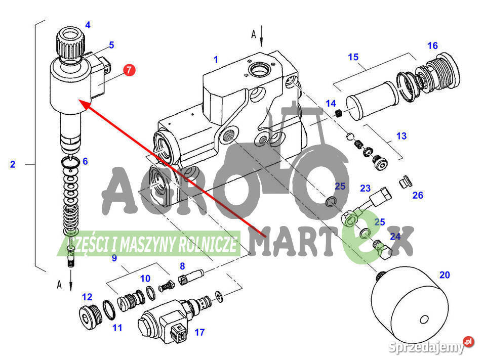 F916961020210 elektromagnes cewka FENTD Wichrów sprzedam