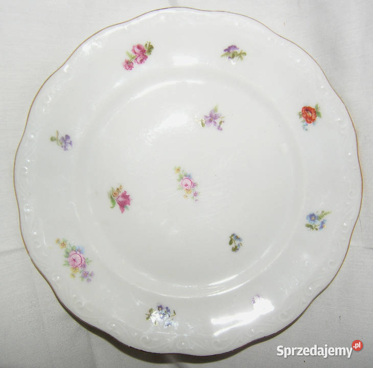 talerz deserowy vintage KPM RubensDd Bartków
