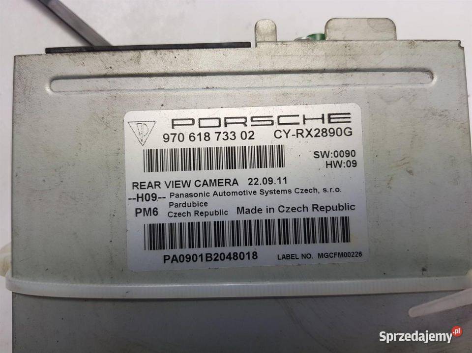 MODUŁ PANAMERA KAMERY 97061873302 osobowe Pozostałe kujawsko-pomorskie Lipno