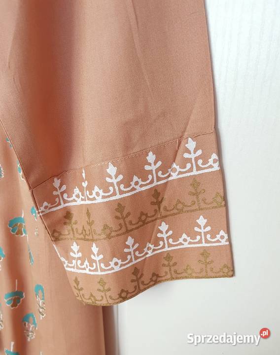 Nowa indyjska tunika angrakha M 38 handmade Szczecin
