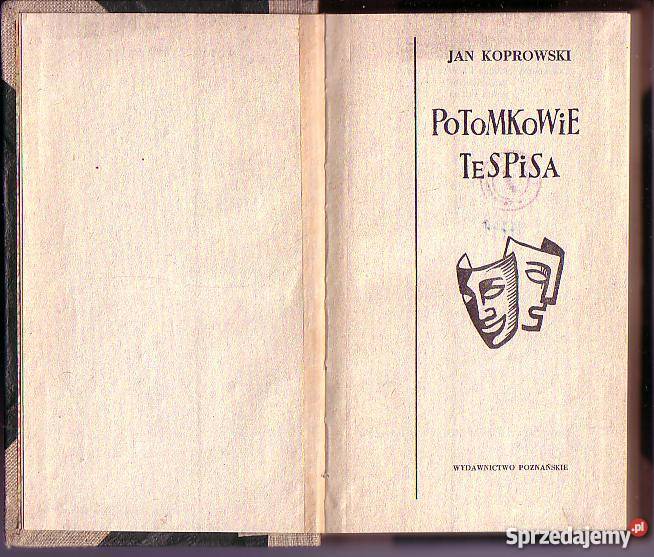 6408 POTOMKOWIE TESPIOSA JAN KOPROWSKI małopolskie