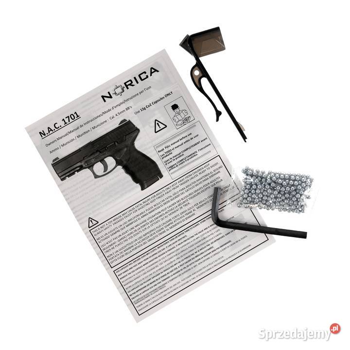 Pistolet wiatrówka Norica NAC 1701 45 mm BB CO2 Warszawa